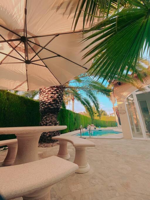Impresionante Villa Con Piscina - Oliva Nova Eksteriør billede