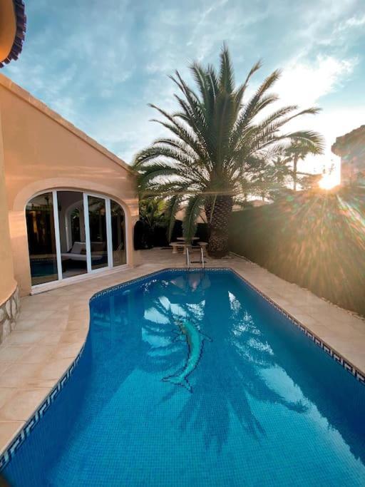Impresionante Villa Con Piscina - Oliva Nova Eksteriør billede